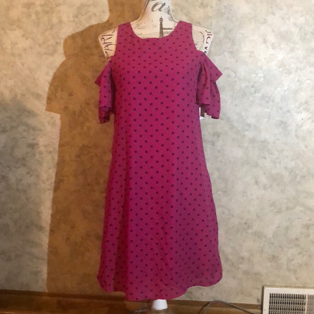 City Streets Cold-Shoulder Dress